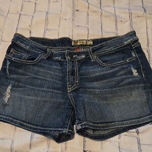 BKE Women's Blue Jean Shorts